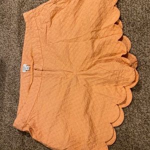 COPY - Orange plus size shorts